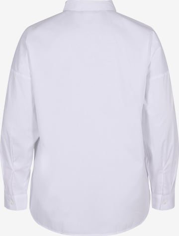 Zizzi Blouse 'Kammi' in Wit