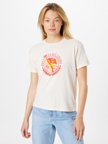 Obey - Camiseta en blanco: frente