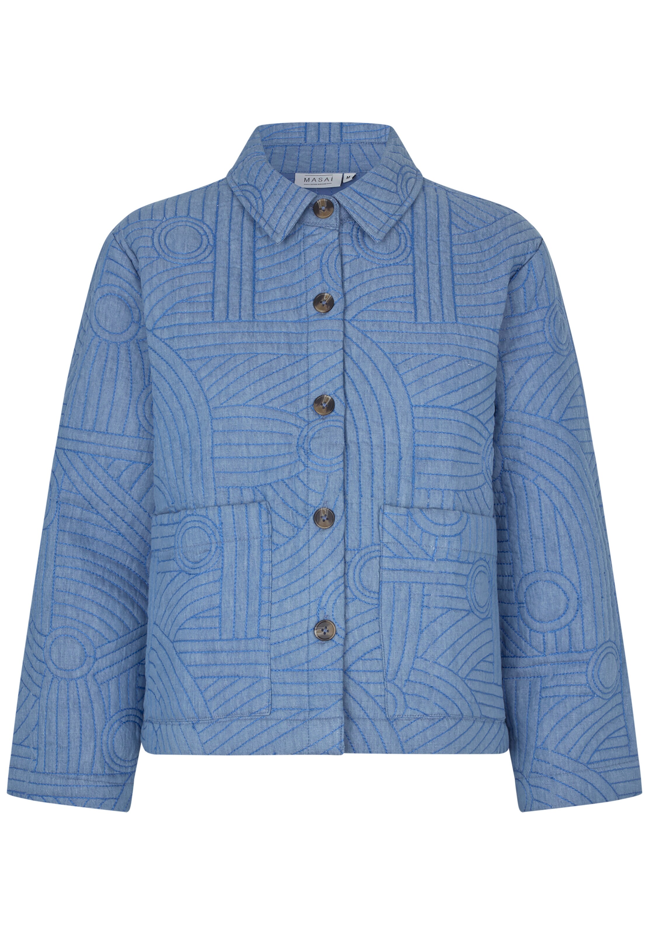 Veste mi-saison 'MaJalindra' Masai en bleu : devant