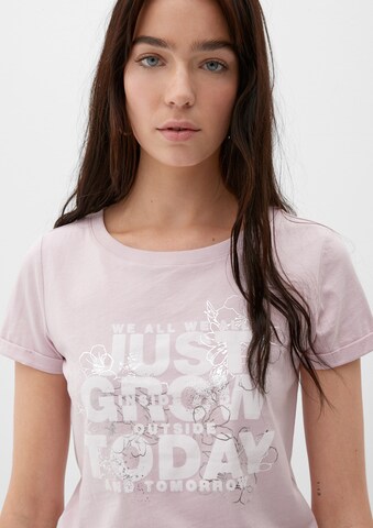 T-shirt QS en rose