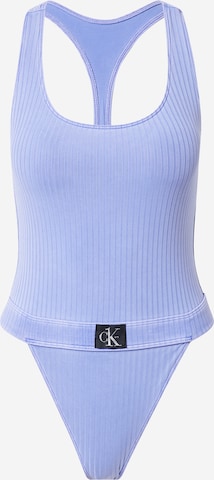 Calvin Klein Swimwear Badeanzug in Blau: predná strana