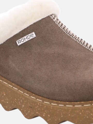 ROHDE Slipper 'Foggia-D' in Brown