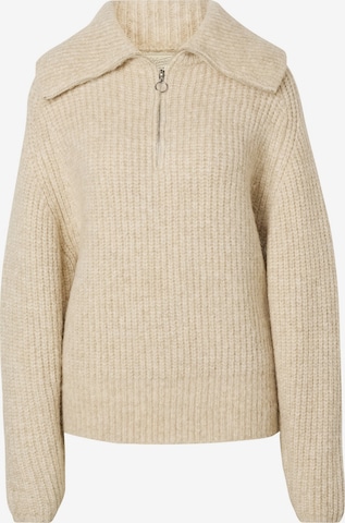 Pullover 'Manina' di Herrlicher in beige: frontale