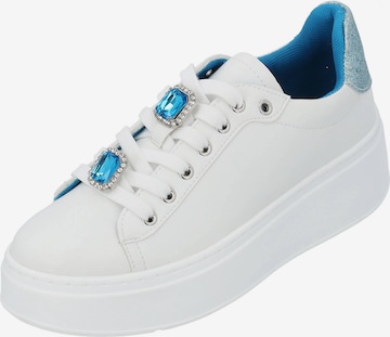 Palado by Sila Sahin Sneaker 'Yellar' in Weiß: Vorderseite