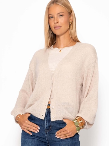 SASSYCLASSY Knit cardigan in Beige