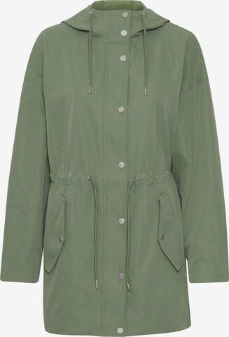 Parka di mezza stagione di b.young in verde: frontale