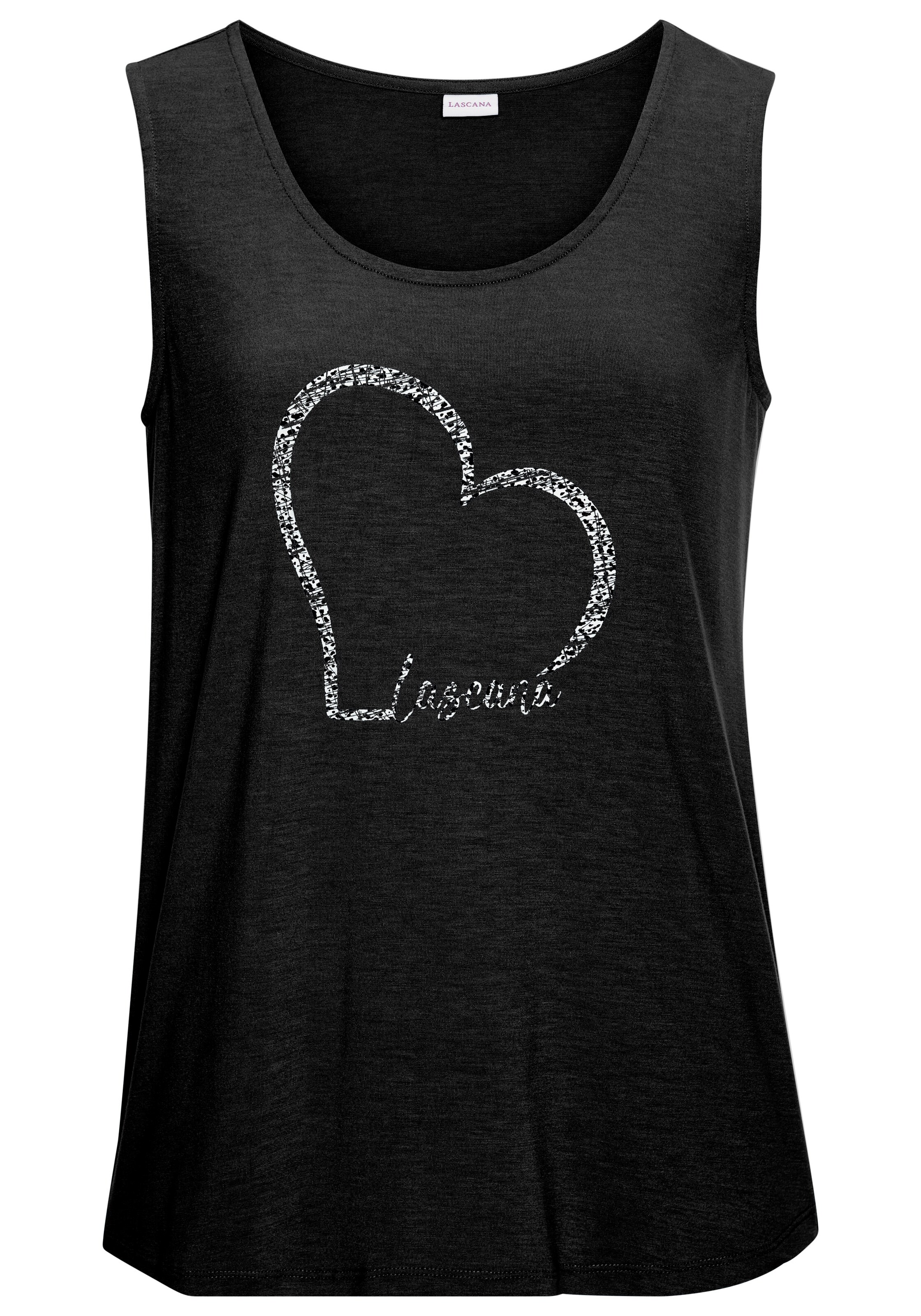 Top di LASCANA in nero: frontale