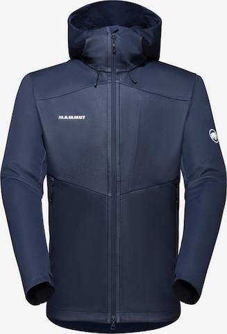 MAMMUT Athletic Jacket in Blue: front