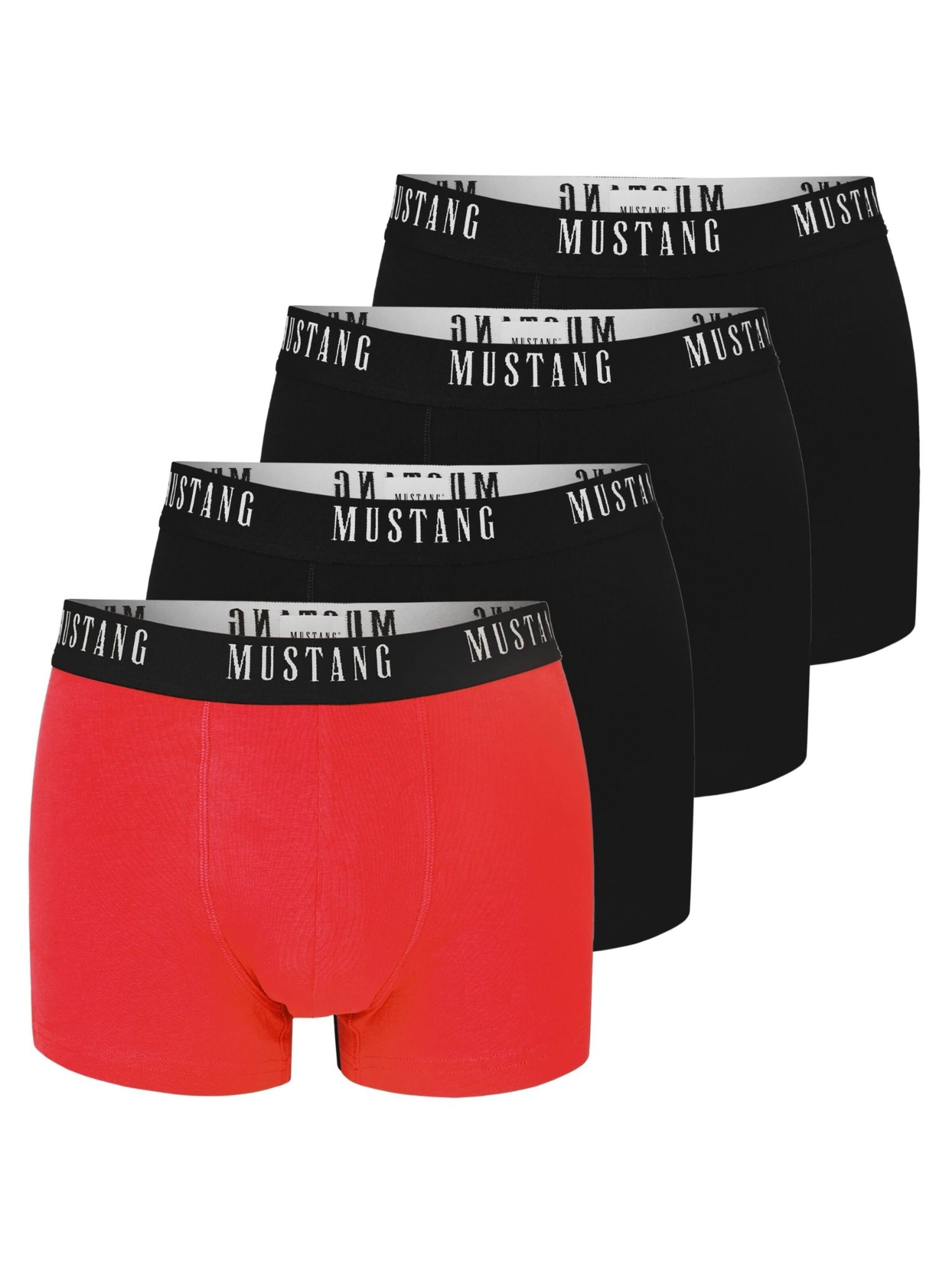MUSTANG Boxershorts‌‌‌‌‌‌ in Rot: Vorderseite