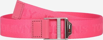 Cintura 'Essential' di Tommy Jeans in rosa: frontale