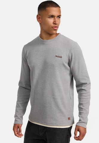 INDICODE JEANS Pullover 'Sigfinn' in Grau