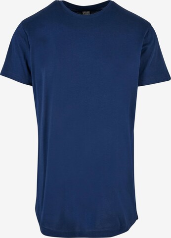 T-Shirt Urban Classics en bleu : devant