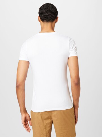 balta HOLLISTER Marškinėliai