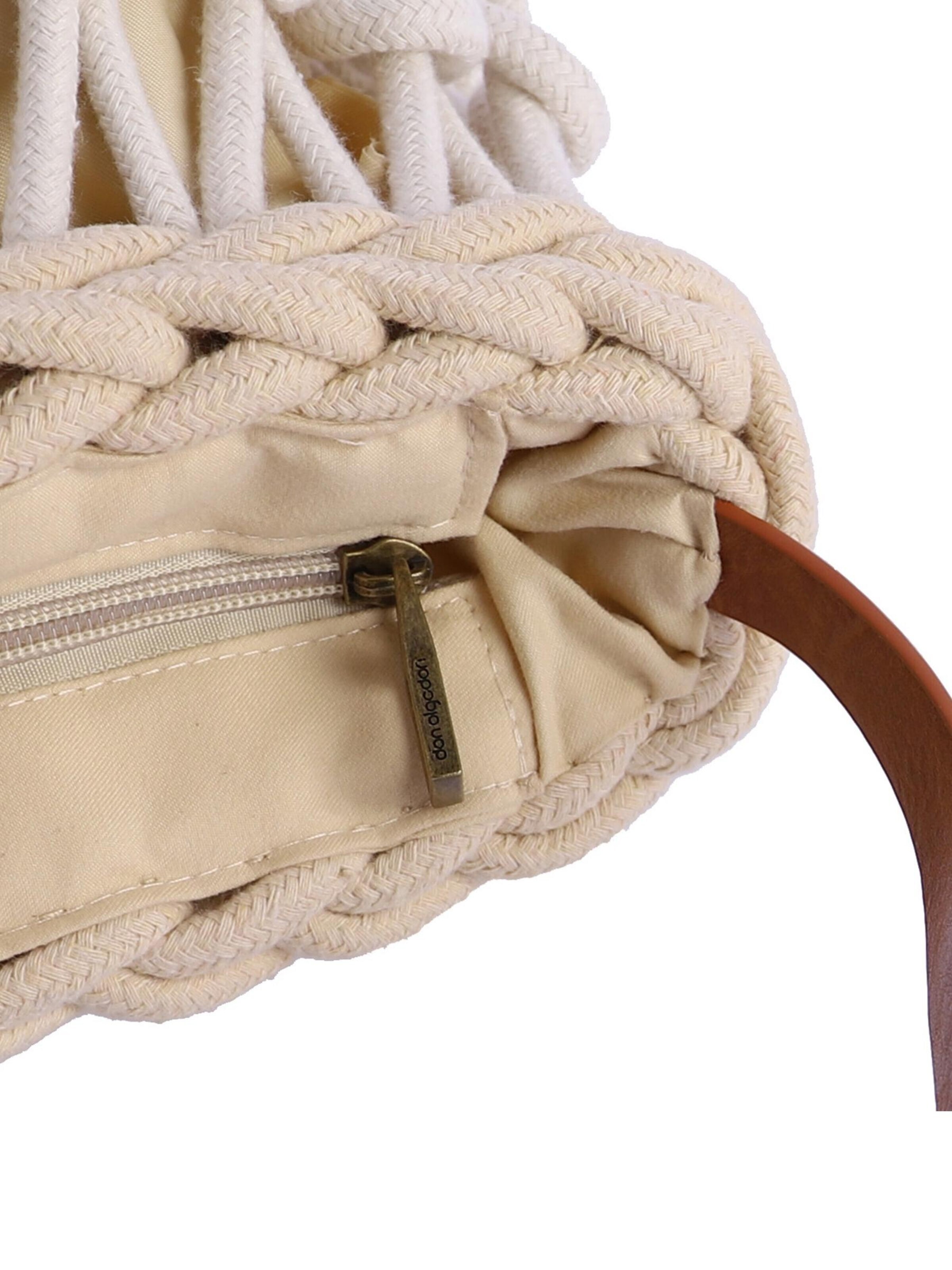 Don Algodon - Bolso de hombro 'Lili' en blanco