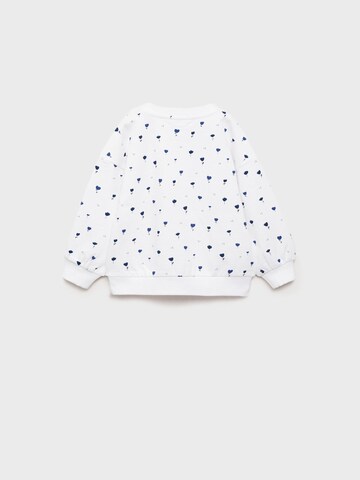 Sweat-shirt 'PRADO' MANGO KIDS en blanc