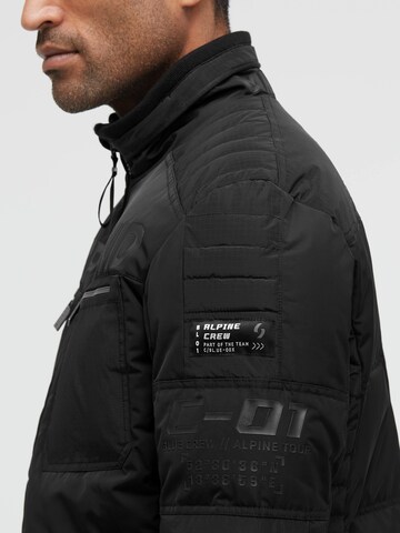 CAMP DAVID Winter Jacket in Black