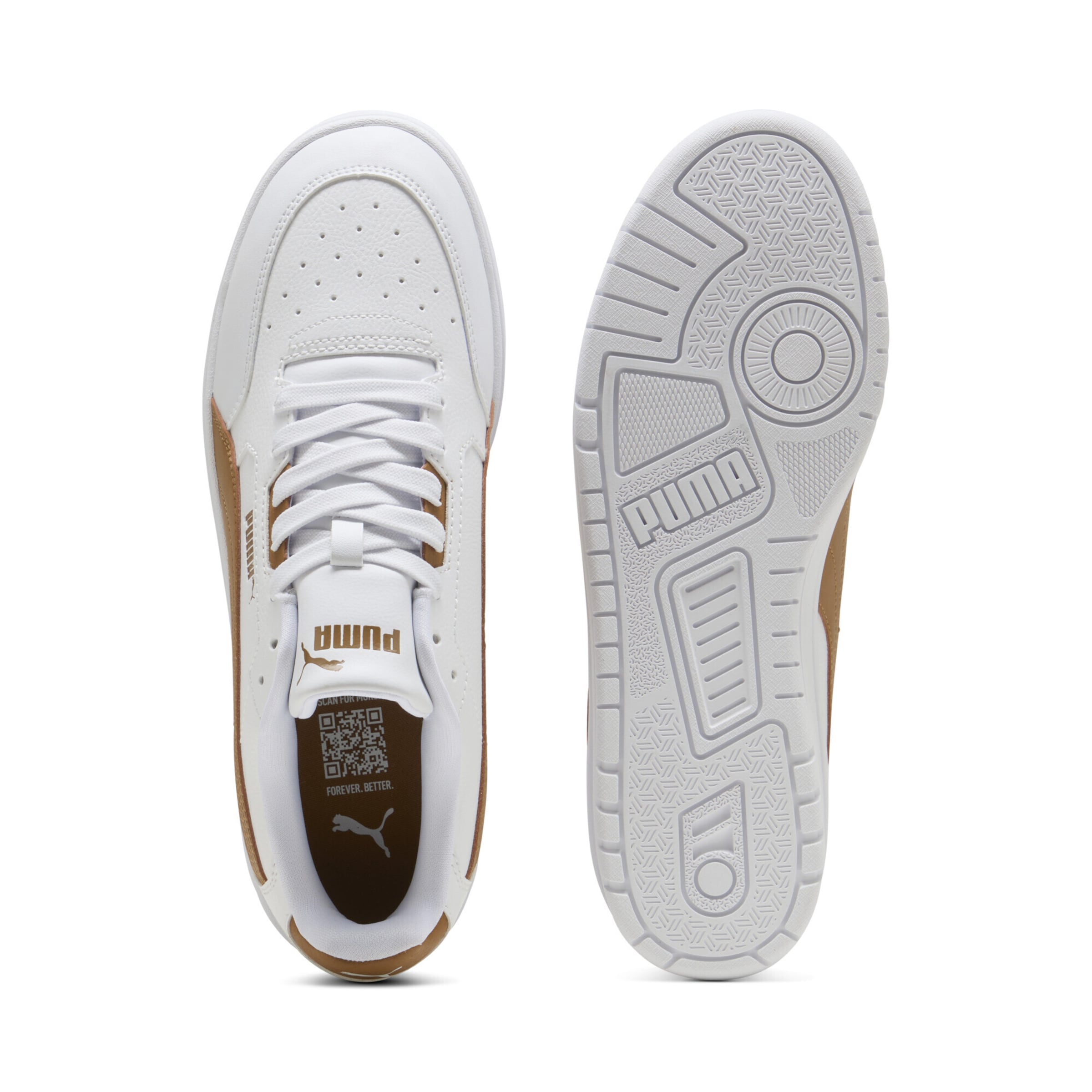PUMA Platform trainers 'Shuffle Downtown' in White