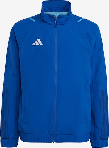 ADIDAS PERFORMANCE Athletic Jacket 'Tiro 23' in Blue: front