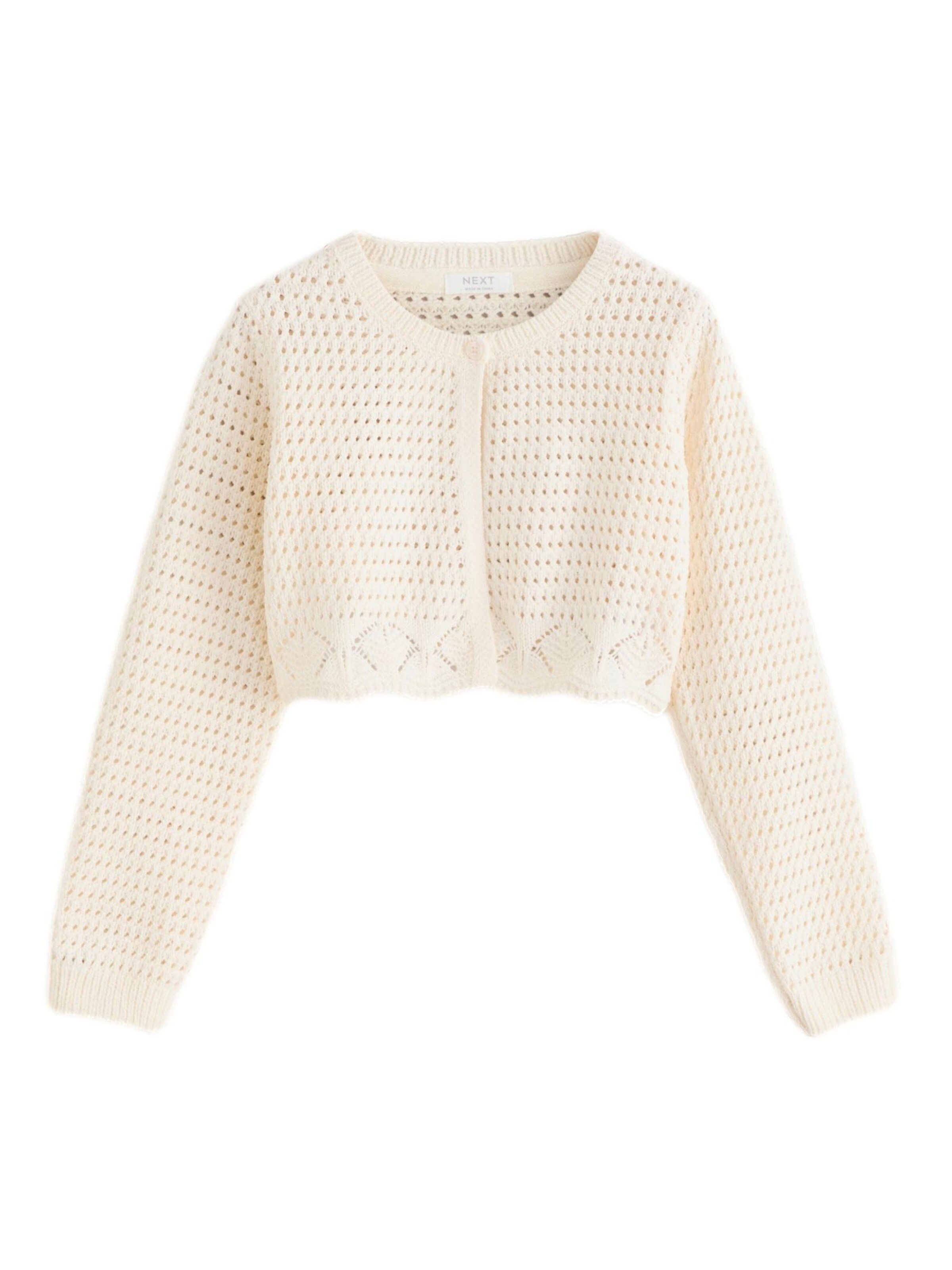 Next Kardigan – béžová: přední strana