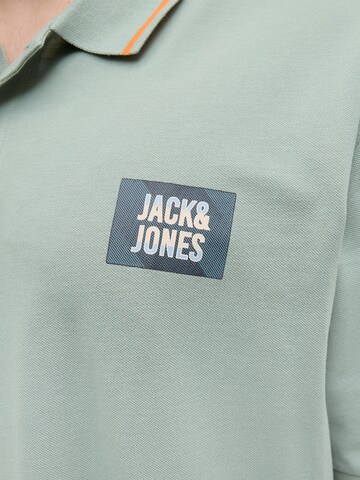 Jack & Jones Plus Μπλουζάκι 'JJHudson' σε πράσινο