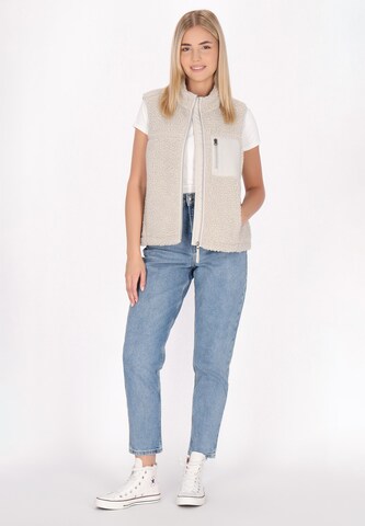 Schmuddelwedda Vest in Beige