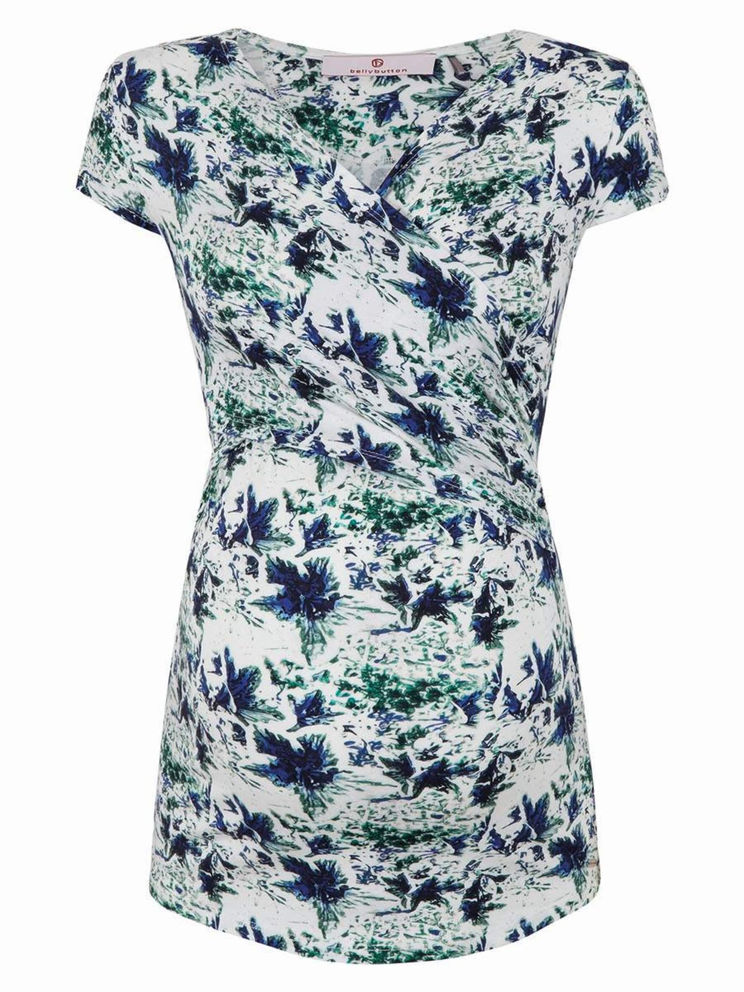 BELLYBUTTON Blouse 'T-Shirt mit Stillfunktion' in Blue: front