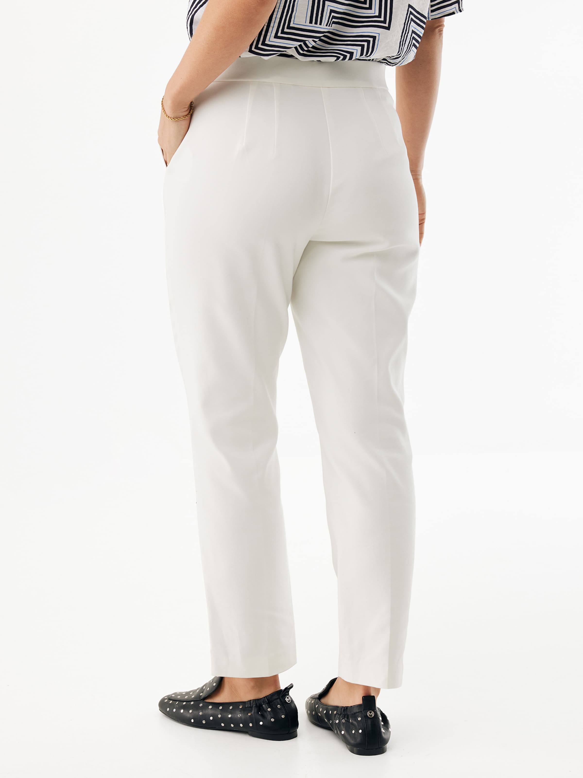 Effilé Pantalon MEXX en blanc