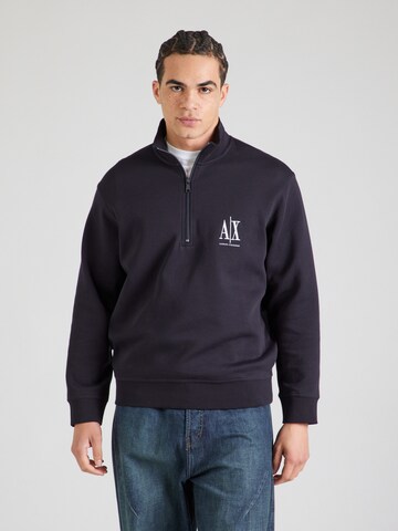 ARMANI EXCHANGE Свитшот в Синий: спереди
