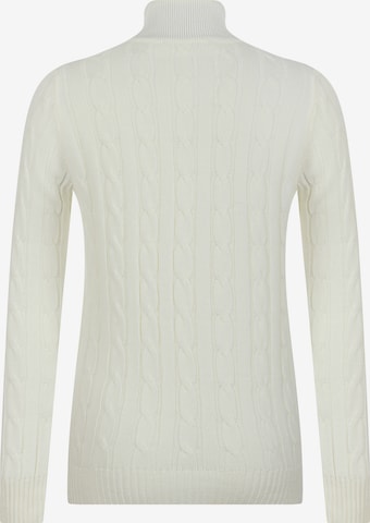 DENIM CULTURE Pullover  ' KATARINA ' in Weiß