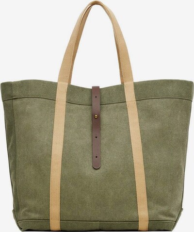 MANGO MAN Shopper in Sand / Brown / Olive, Item view