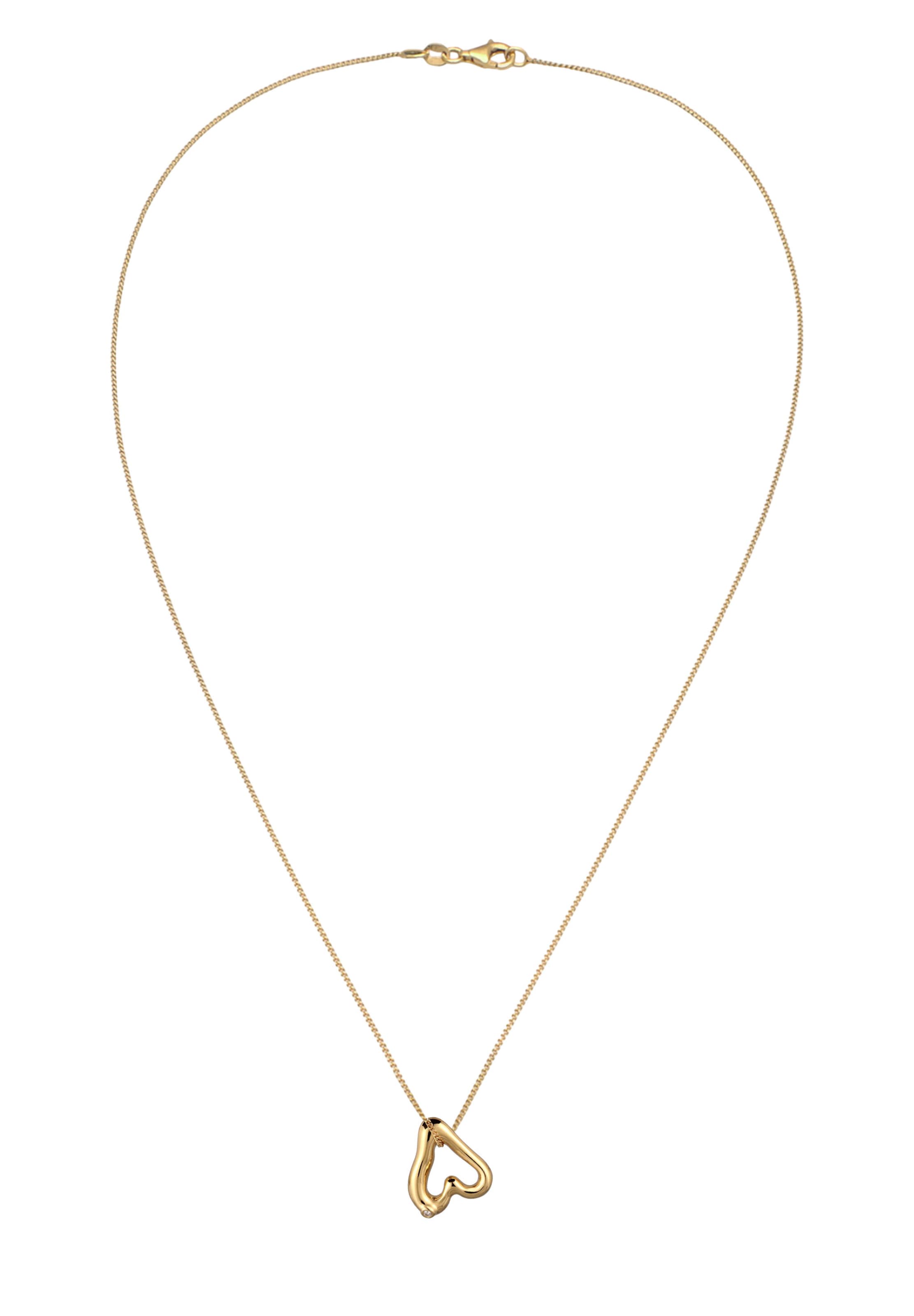 ELLI Kette in Gold: Vorderseite