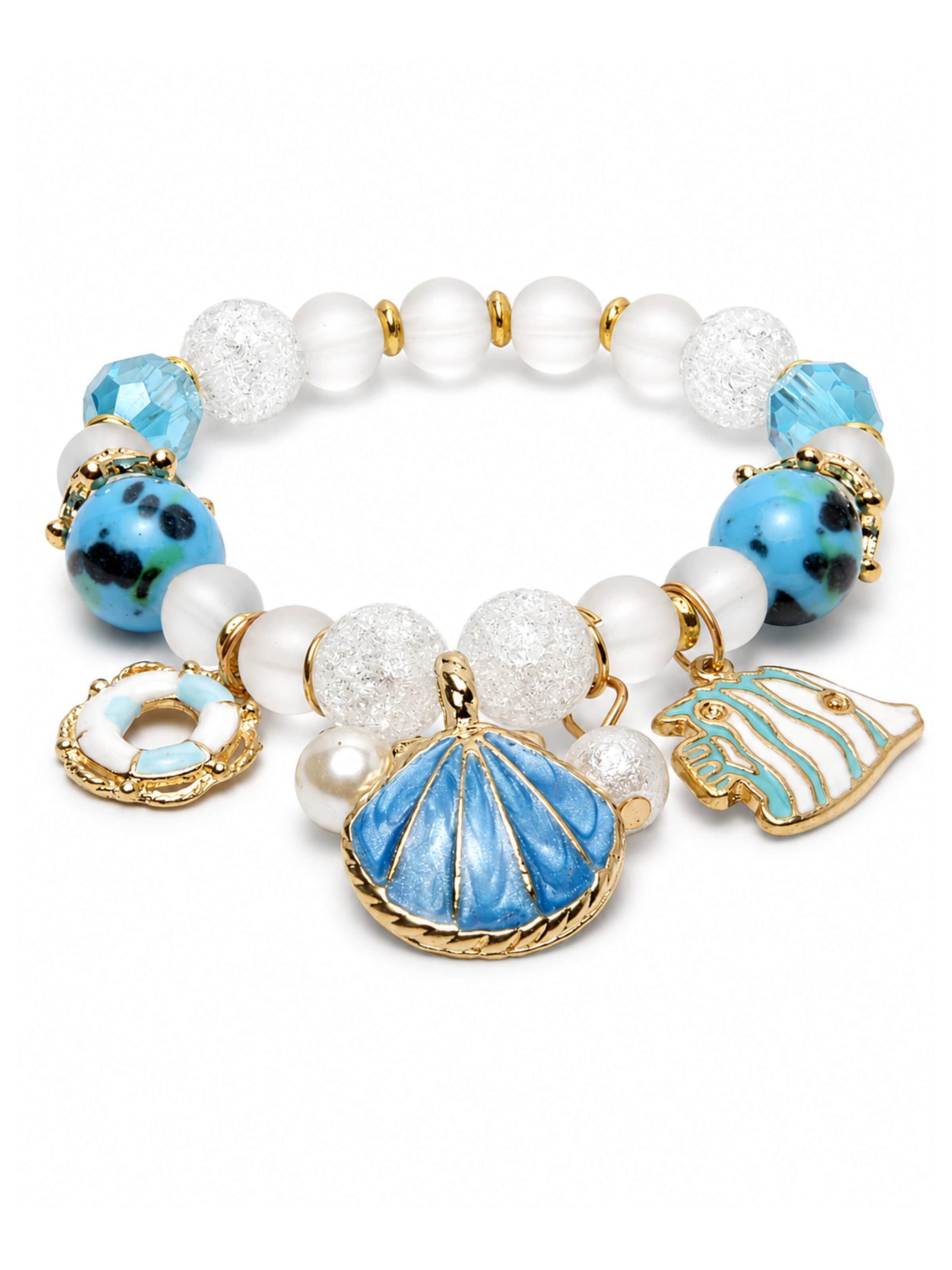AVANT-GARDE PARIS Pulseira 'Ninasa' em 16 - 26 em azul, Vista do artigo