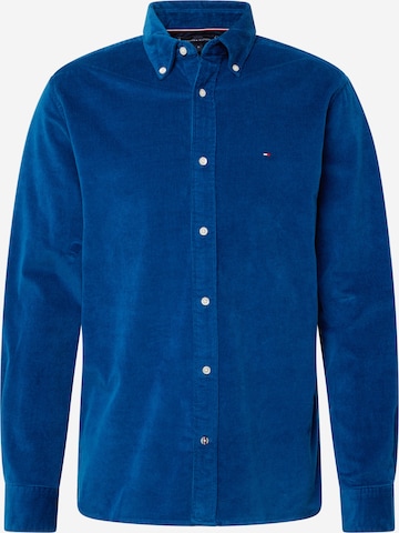 Coupe regular Chemise TOMMY HILFIGER en bleu : devant