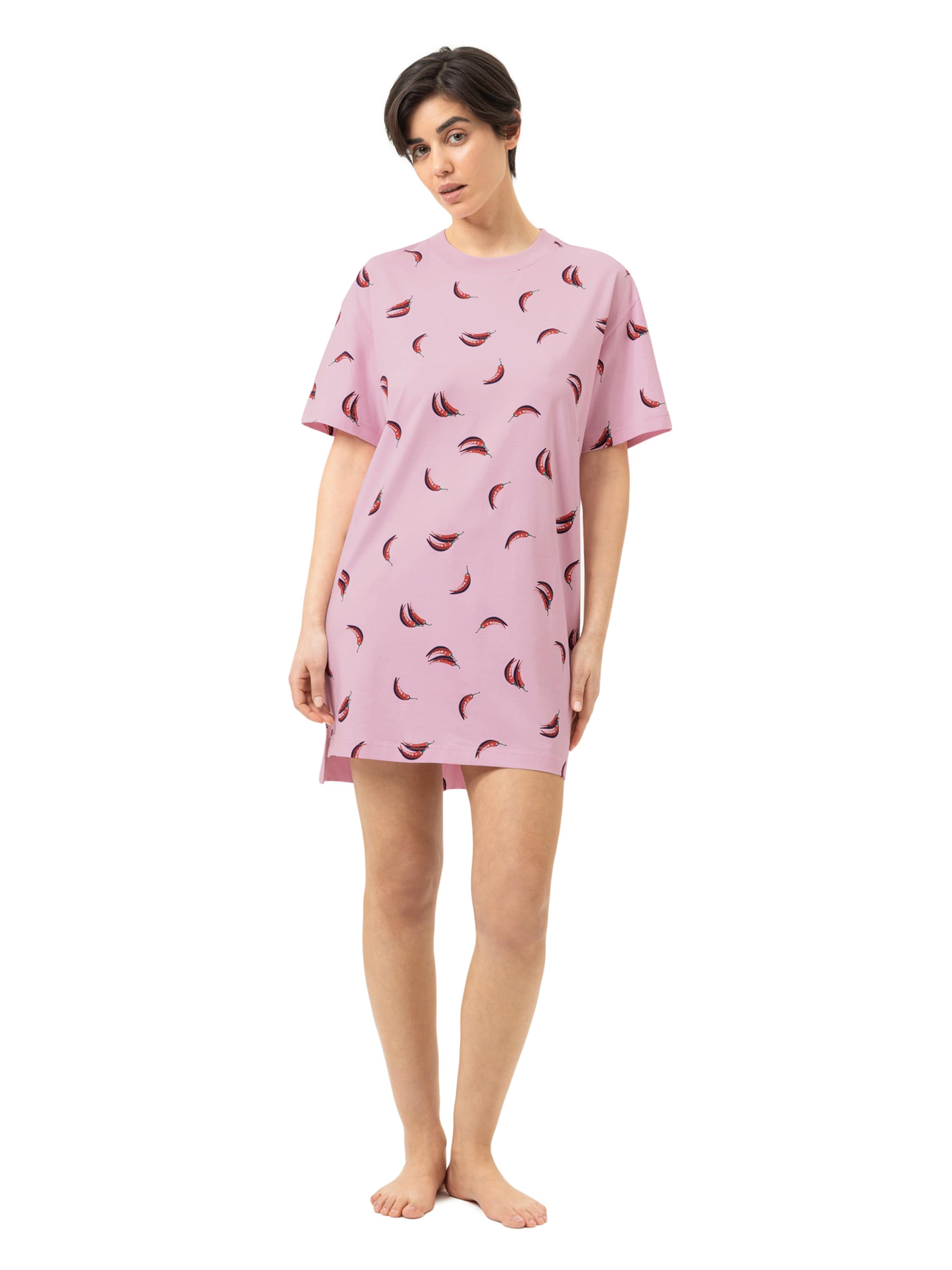 Chemise de nuit Mey en rose : devant