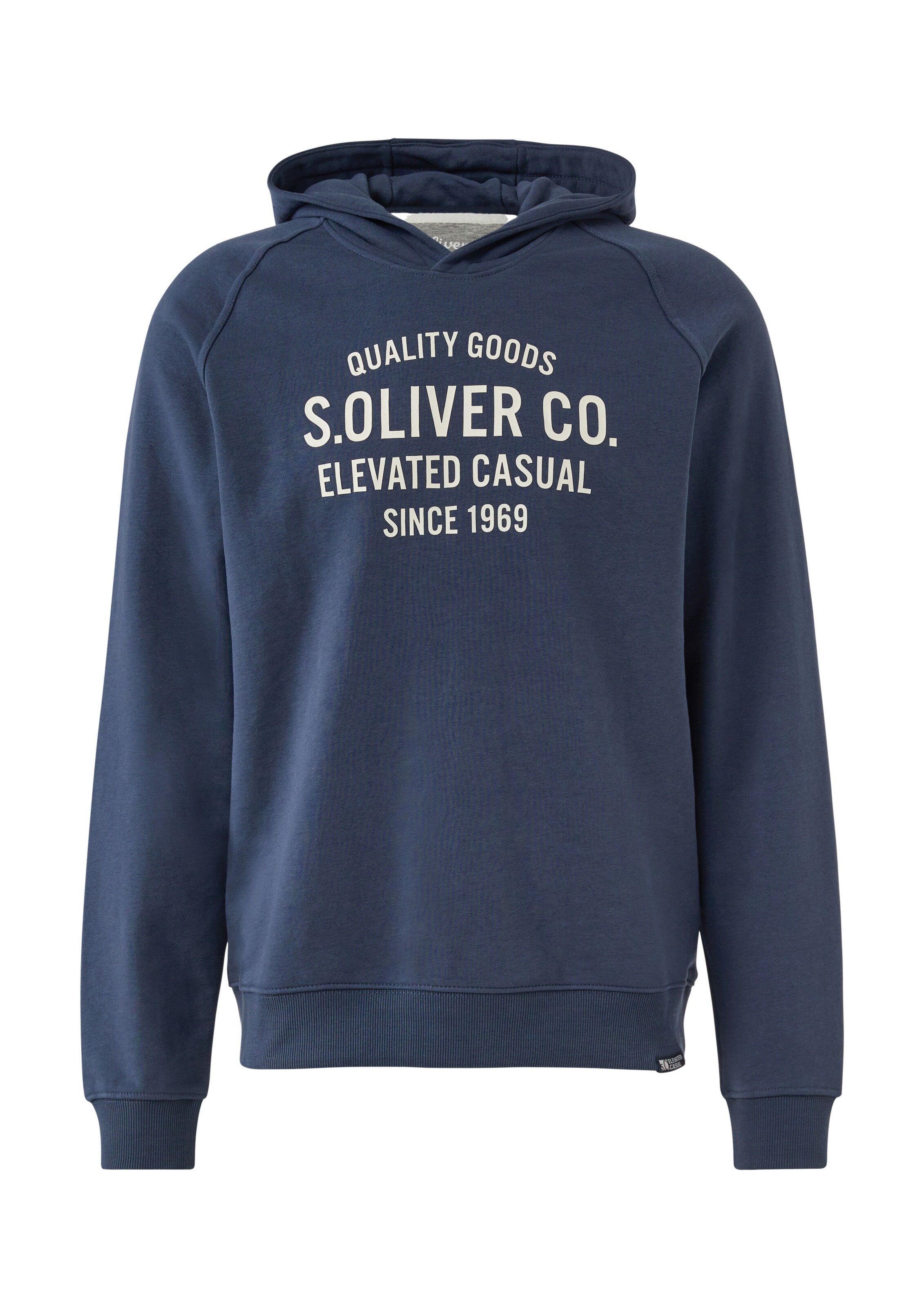 Sweat-shirt s.Oliver en bleu : devant
