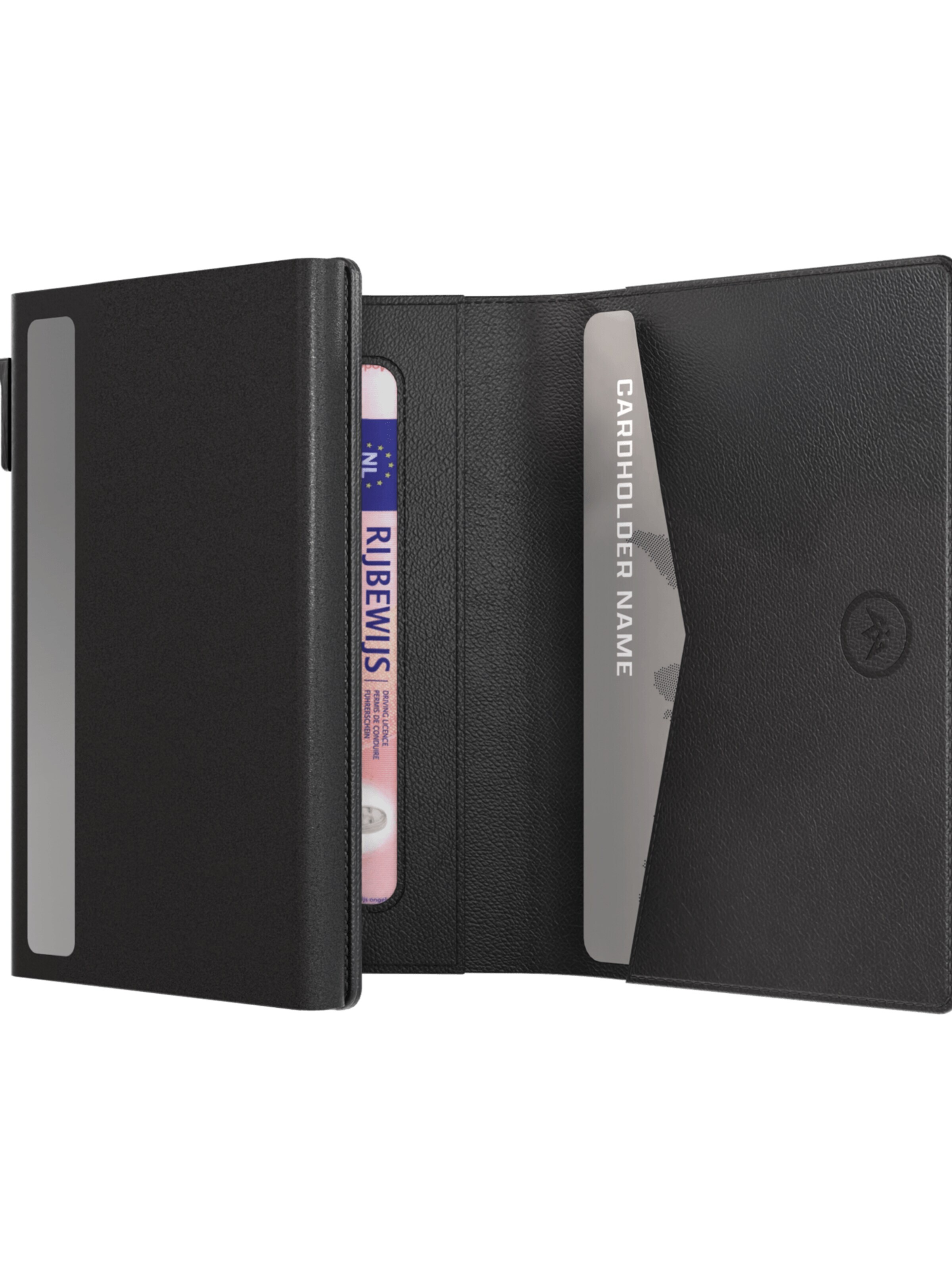 Prowallet Portemonnee 'Pasjeshouder Classic' in Zwart