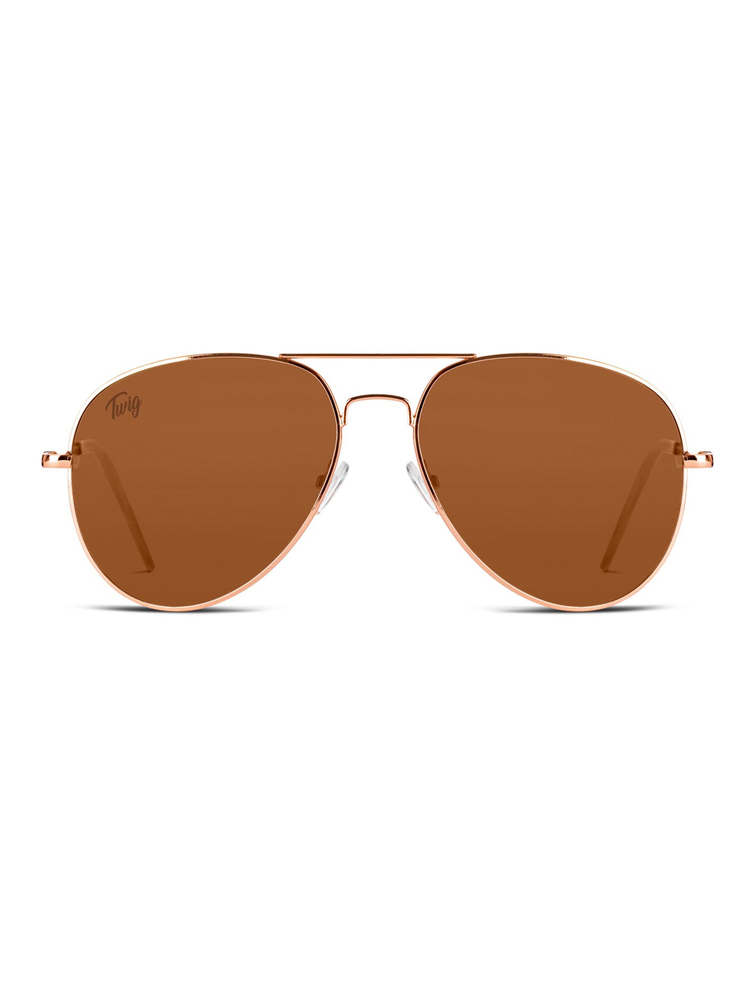 Occhiali da sole 'Pennac' di TWIG Concept Milano in marrone