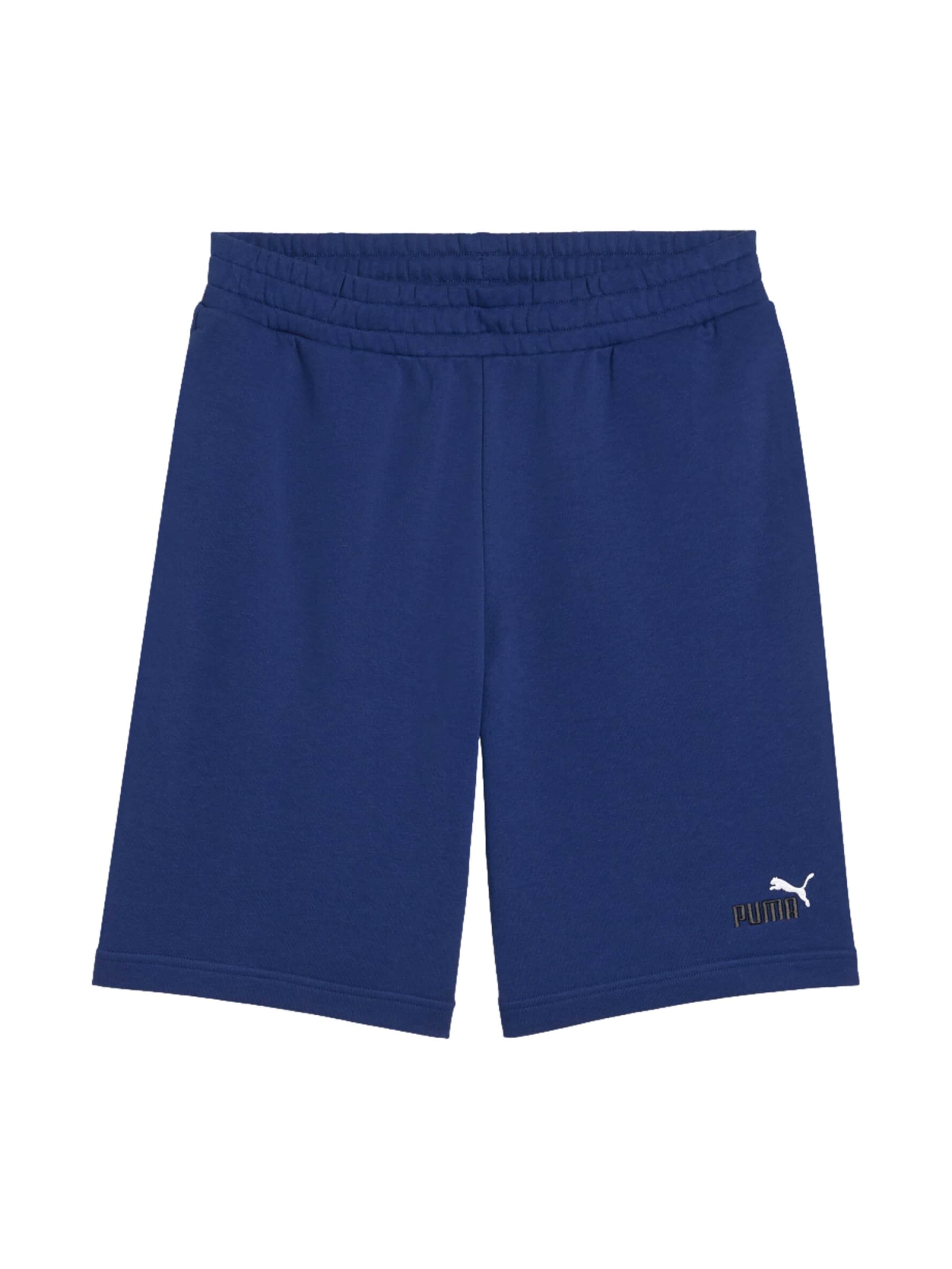 PUMA Regular Broek in Blauw: voorkant