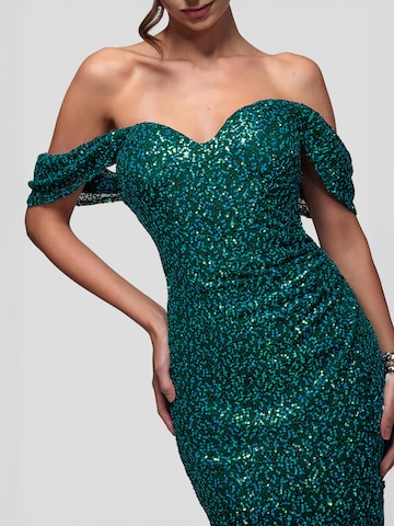 GODDIVA Avondjurk in Groen