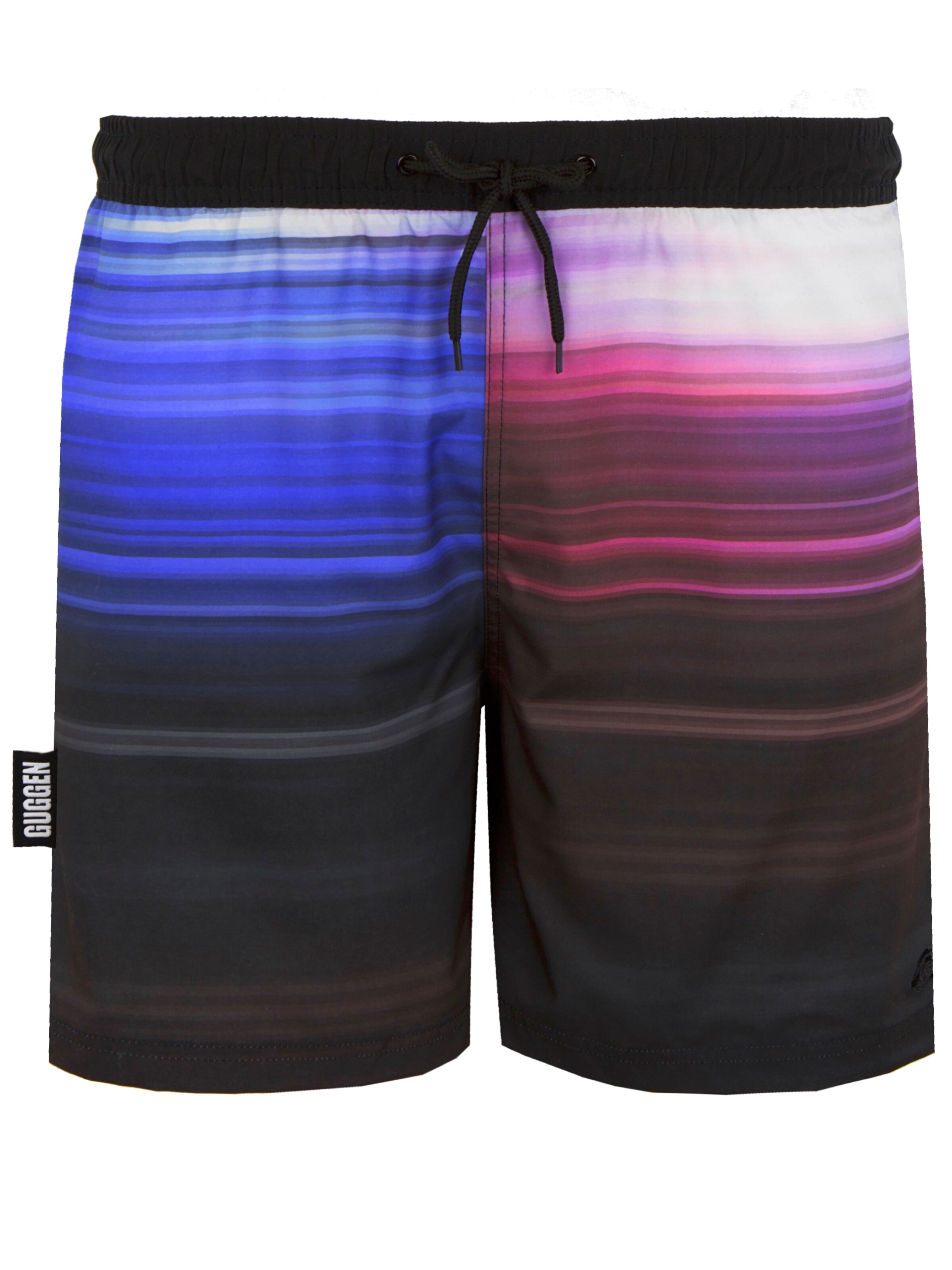 Guggen Mountain Badeshorts 'Boardshorts 2535'‌‌‌‌‌‌‌‌‌ in Blau: Vorderseite