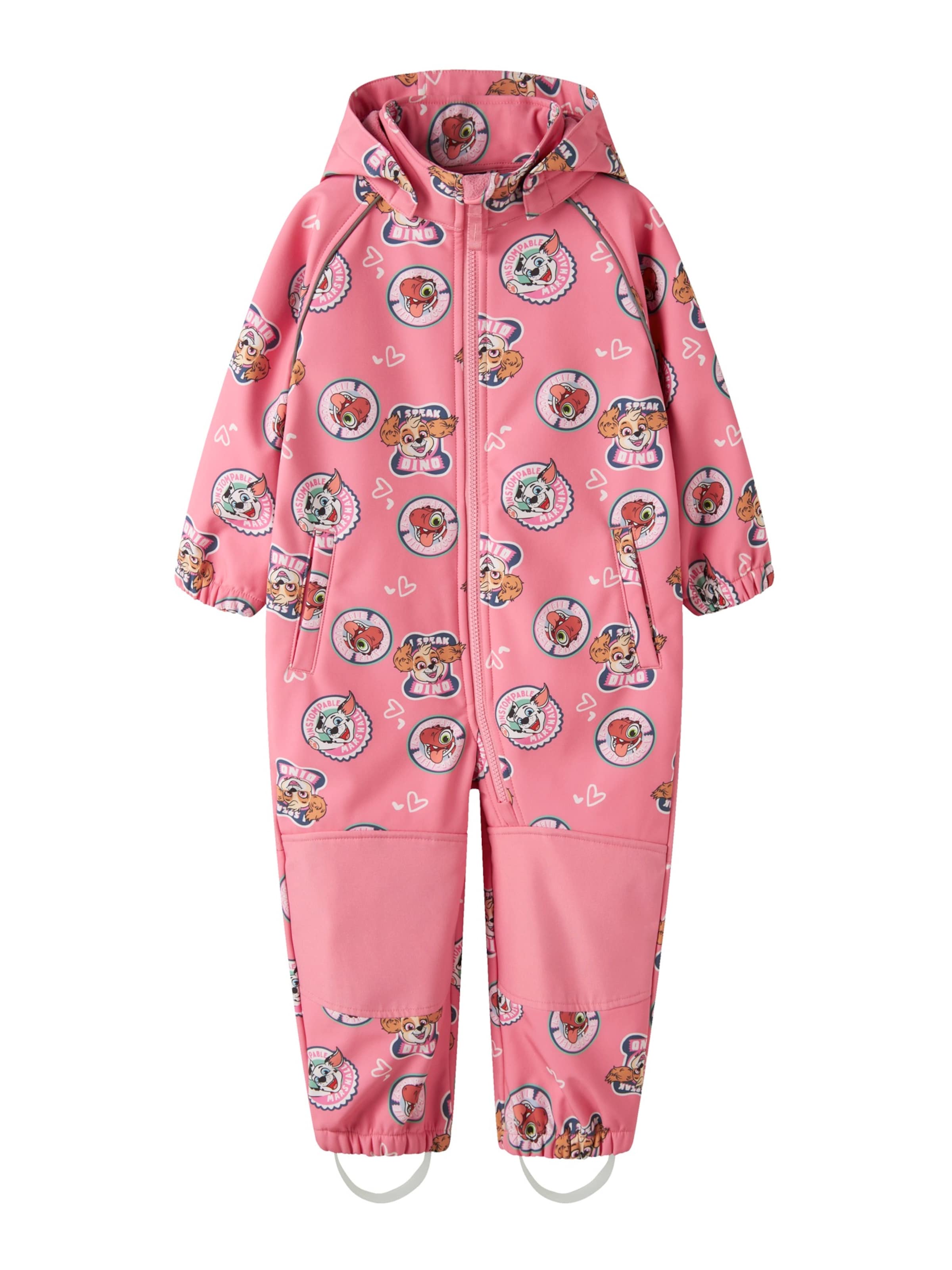 NAME IT Toiminnallinen puku 'NMFALFA08 PAW' värissä vaaleanpunainen: etupuoli
