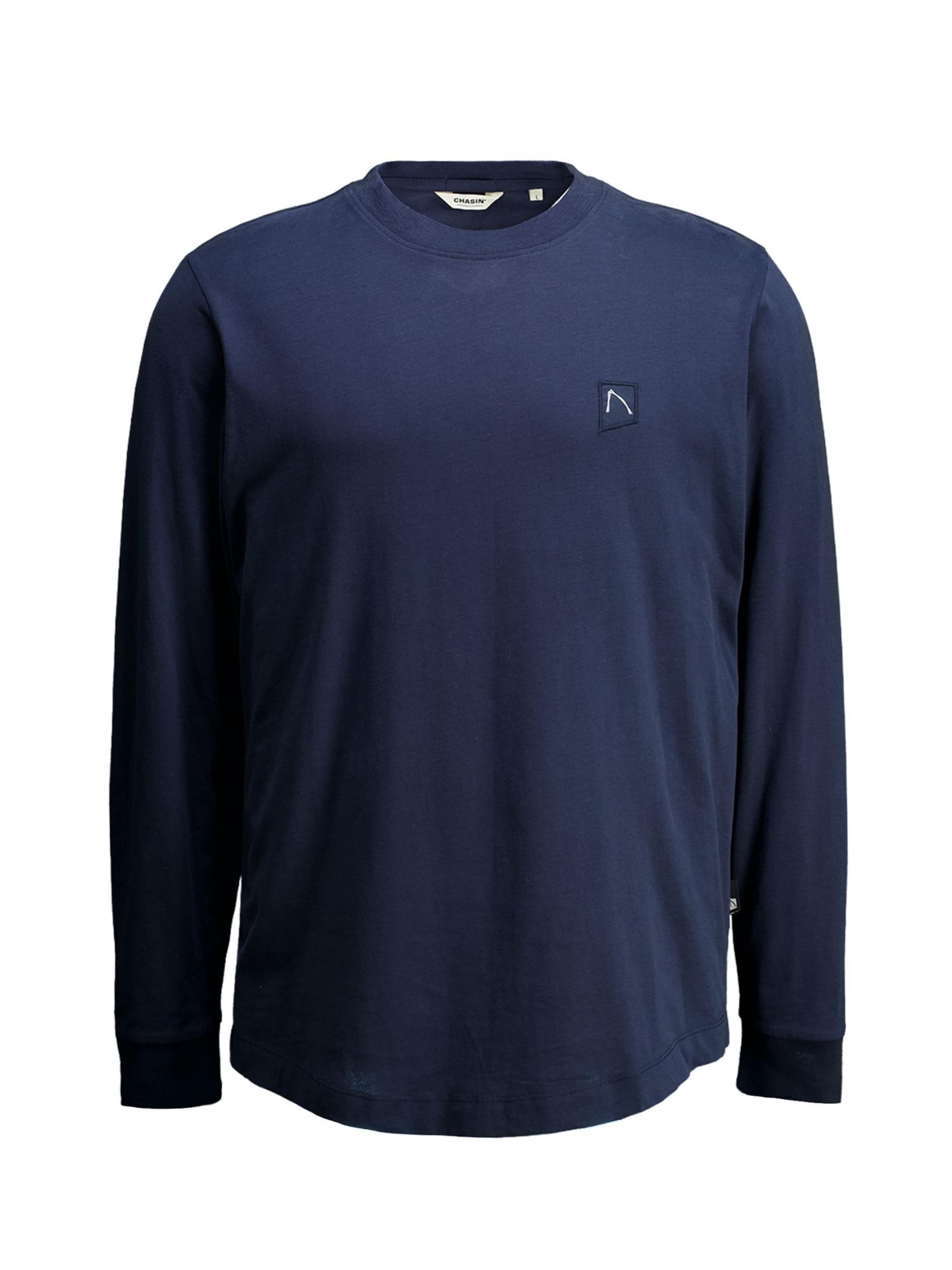 CHASIN' Shirt 'Brody' in Blau: Vorderseite