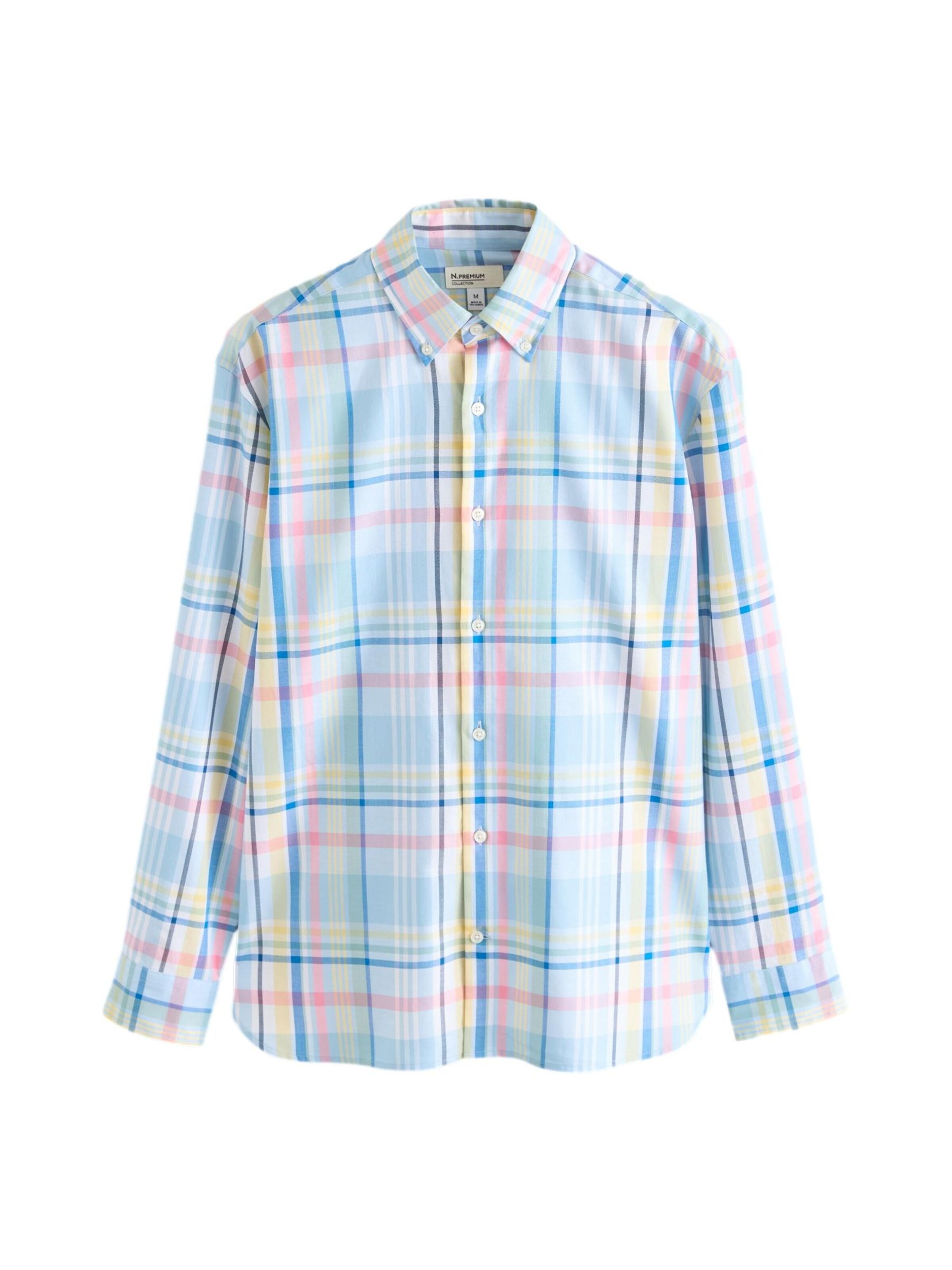 Next Regular Fit Hemd in Blau: Vorderseite