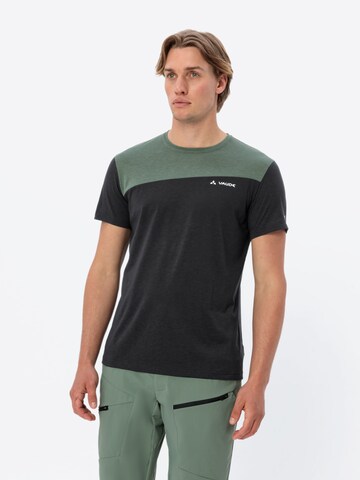 VAUDE Sportshirt 'Sveit' in Schwarz: Vorderseite