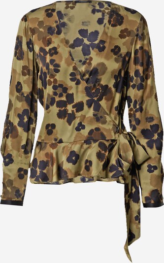 SCOTCH & SODA Blūze tumši zils / brūns / okera / olīvzaļš, Preces skats