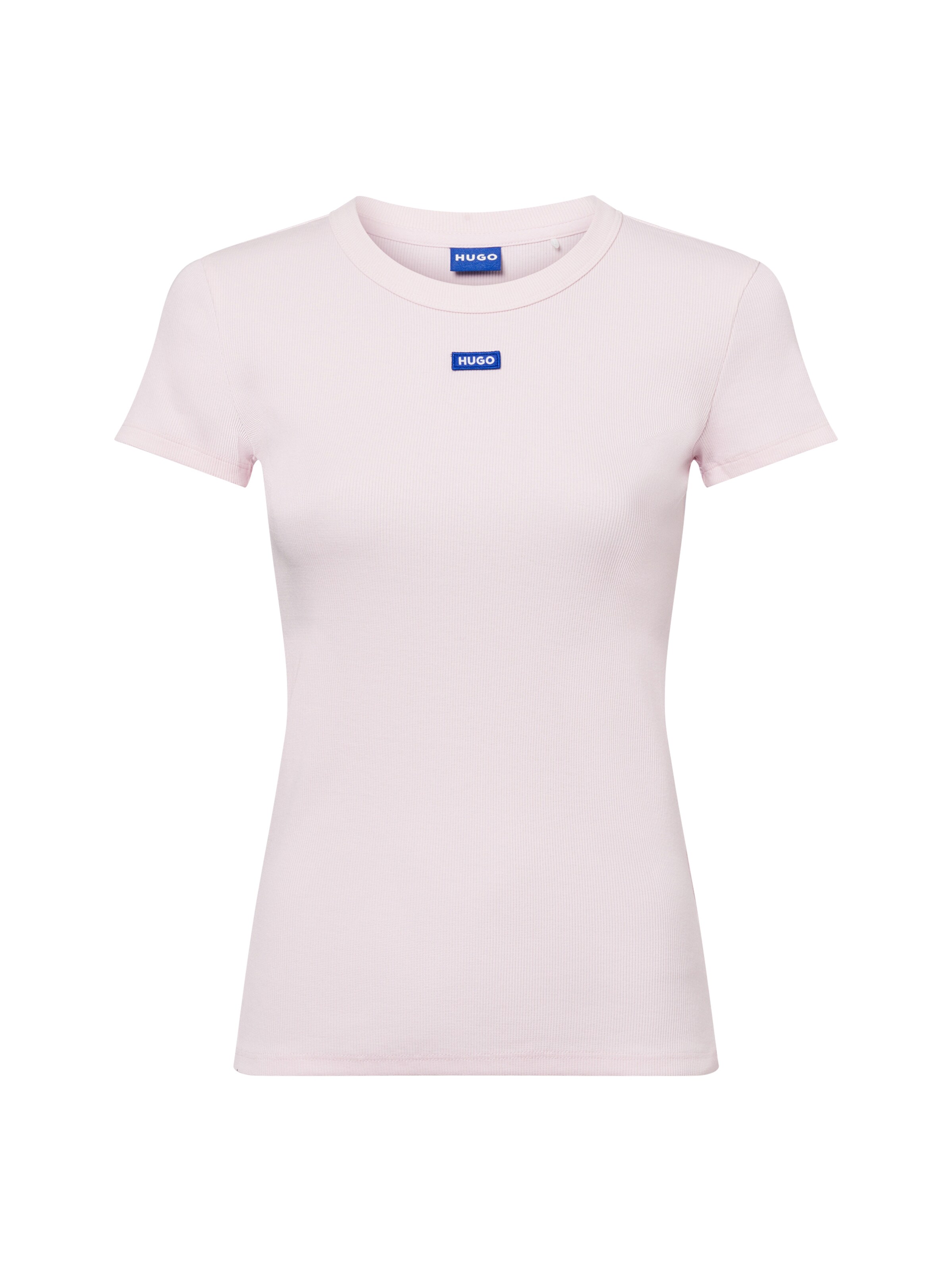 HUGO Shirt ' Easy Tee_B ' in Pink: front