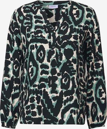 Camicia da donna di CECIL in verde: frontale