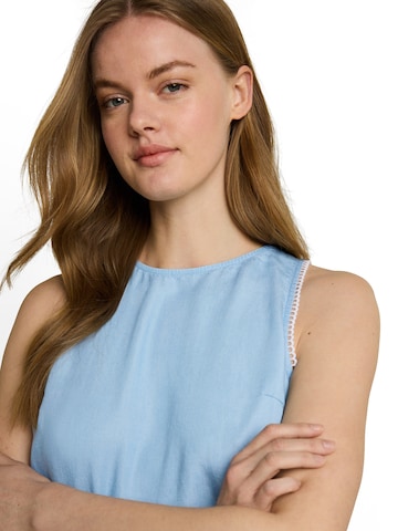 TOM TAILOR DENIM Bluza | modra barva