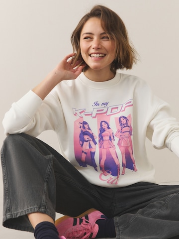 Next - Sudadera en blanco