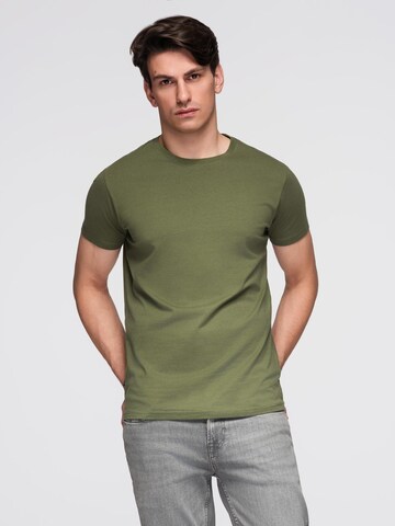 Ombre Shirt in Green: front